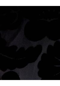ICON - Czarne kimono z jedwabiu Desert. Kolor: czarny. Materiał: jedwab. Wzór: aplikacja, kwiaty #4