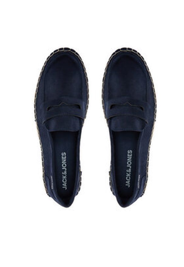 Jack & Jones - Jack&Jones Espadryle Jfwscherlock 12257226 Granatowy. Kolor: niebieski. Materiał: materiał
