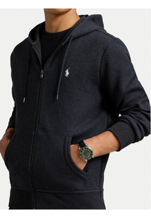 Polo Ralph Lauren Bluza 710881517052 Czarny Regular Fit. Typ kołnierza: polo. Kolor: czarny. Materiał: bawełna