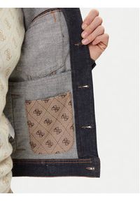 Guess Kurtka przejściowa 177333 Niebieski Classic Fit. Kolor: niebieski. Materiał: bawełna #5