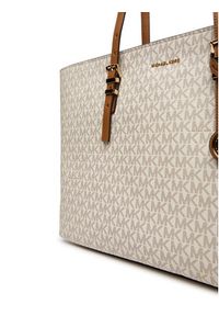 MICHAEL Michael Kors Torebka Quinn 30T5GQNT9B Beżowy. Kolor: beżowy. Materiał: skórzane #4