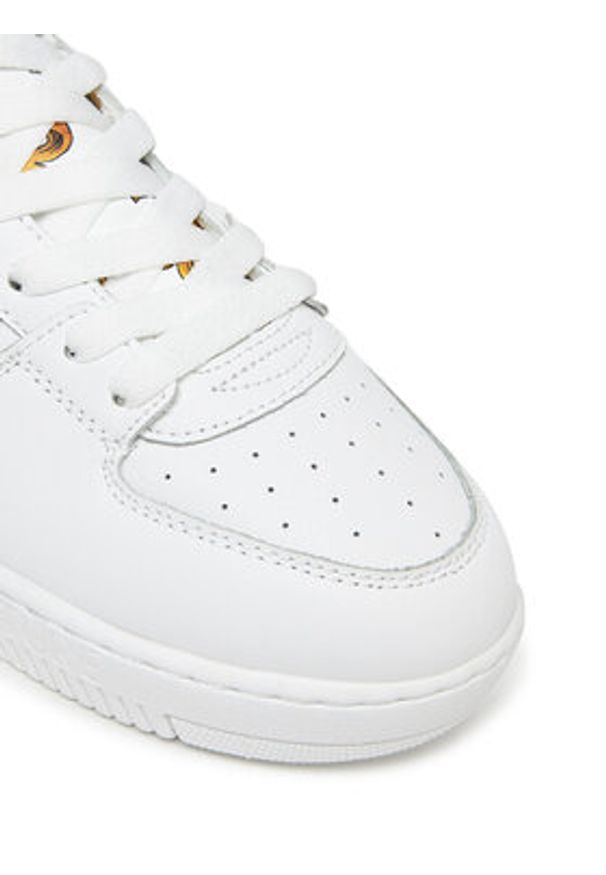 Versace Jeans Couture Sneakersy 78VA3SJ7 Biały. Kolor: biały. Materiał: skóra