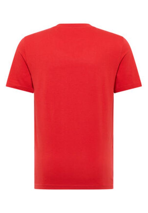 Mustang T-Shirt Austin 1016853 Czerwony Regular Fit. Kolor: czerwony. Materiał: bawełna
