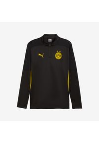 Bluza piłkarska na trening Puma Borussia Dortmund 24/25. Materiał: materiał. Długość: krótkie. Sport: fitness, piłka nożna