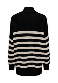 only - ONLY Sweter 15294728 Czarny Regular Fit. Kolor: czarny. Materiał: syntetyk #2