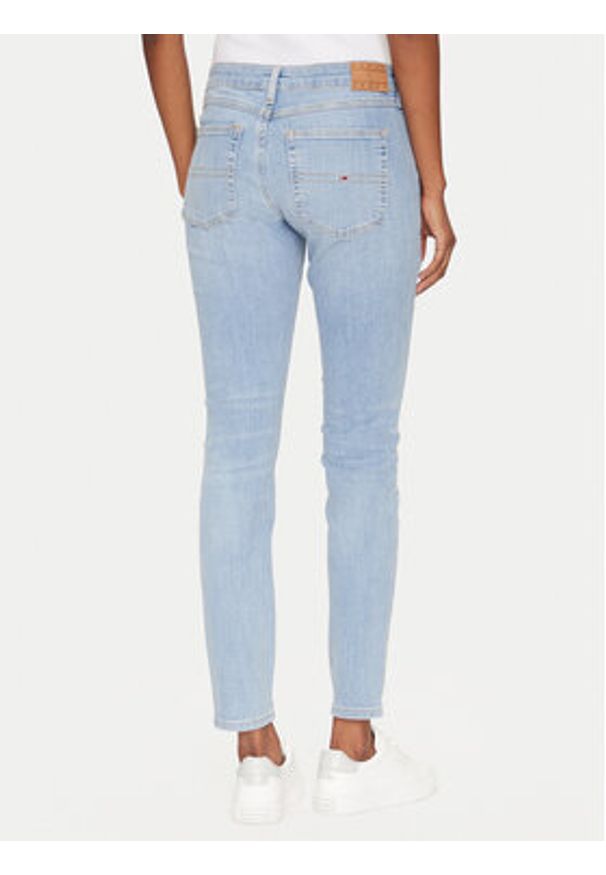 Tommy Jeans Jeansy Spohie DW0DW20649 Niebieski Skinny Fit. Kolor: niebieski