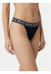 Just Cavalli Komplet stringów 80PAJU01 CJUT2 Czarny. Kolor: czarny. Materiał: bawełna #5