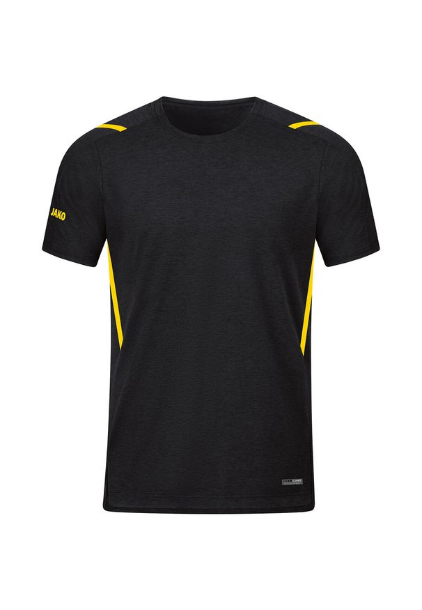 Koszulka damska Jako Challenge. Kolor: żółty, wielokolorowy, czarny. Materiał: materiał. Sport: piłka nożna