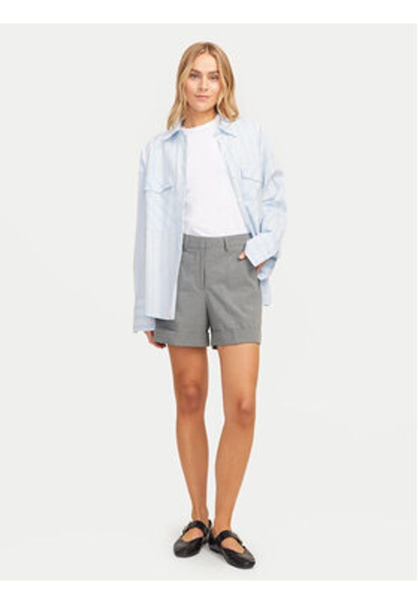 JJXX Szorty materiałowe Mary 12213192 Szary Regular Fit. Kolor: szary. Materiał: syntetyk
