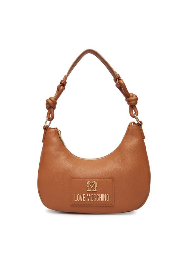 Love Moschino - LOVE MOSCHINO Torebka JC4237PP0OKC0200 Brązowy. Kolor: brązowy. Materiał: skórzane