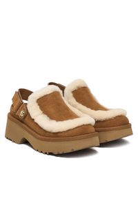 Ugg Klapki W Esmee Clog 1173331 Brązowy. Kolor: brązowy. Materiał: skóra #5