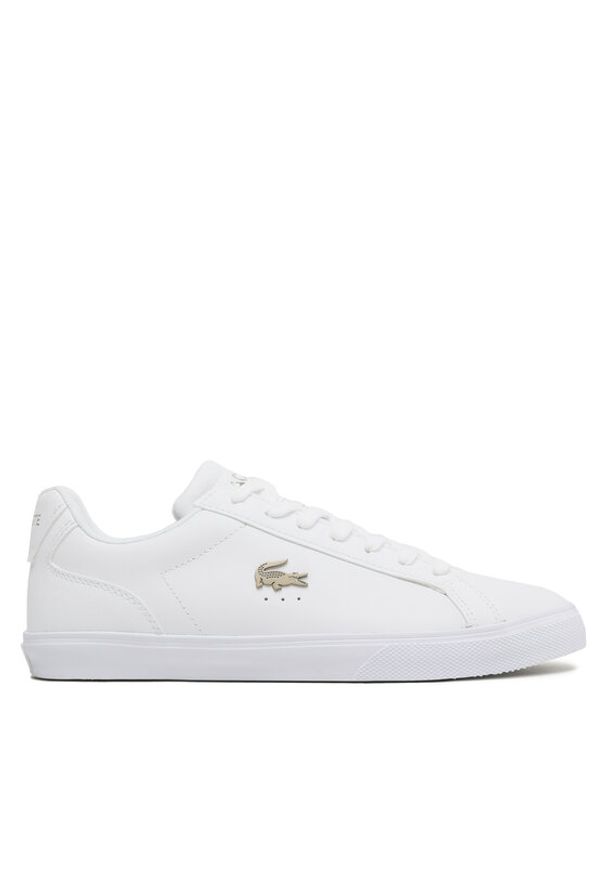 Lacoste Sneakersy Lerond Pro 123 3 Cma 745CMA005221G Biały. Kolor: biały. Materiał: skóra