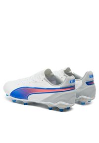 Puma Buty do piłki nożnej King Match Fg/Ag 107863 Biały. Kolor: biały. Materiał: skóra #5