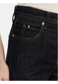 TOMMY HILFIGER - Tommy Hilfiger Jeansy WW0WW50966 Granatowy Taper Fit. Kolor: niebieski #5