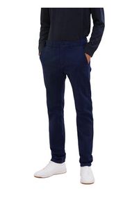 Tom Tailor Spodnie materiałowe 1033877 Niebieski Regular Fit. Kolor: niebieski. Materiał: bawełna
