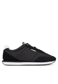 Calvin Klein Sneakersy Retro Runner Ripstop Aop Ny HM0HM02140 Czarny. Kolor: czarny. Materiał: materiał #1