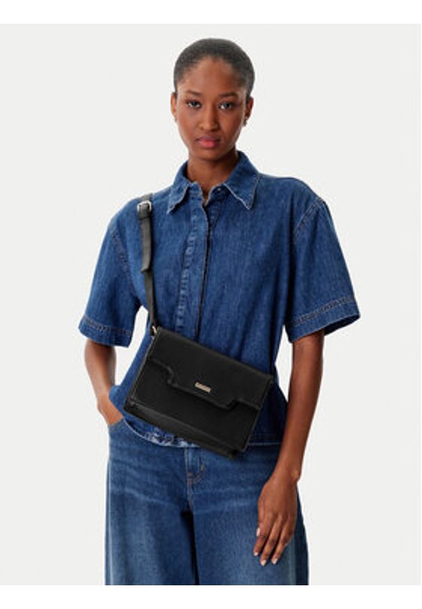 Wittchen - WITTCHEN Torebka 99-4Y-601-1 Czarny. Kolor: czarny. Materiał: skórzane