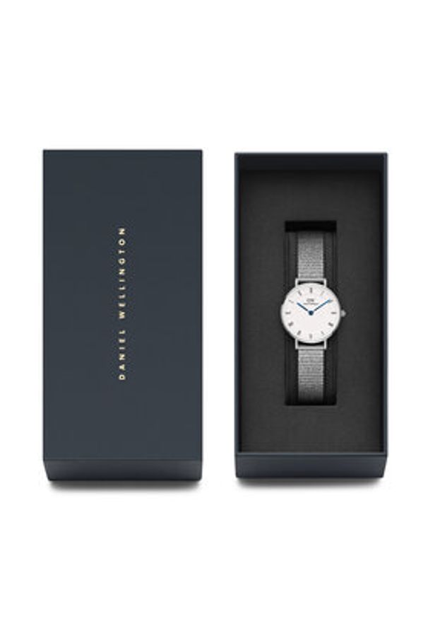 Daniel Wellington Zegarek Petite Roman Numerals Sterling DW00100684 Srebrny. Kolor: srebrny