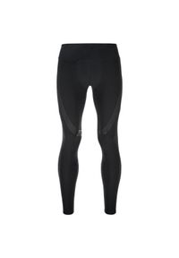 Legginsy Kilpi Gears. Kolor: czarny. Materiał: nylon. Sport: bieganie, fitness #1