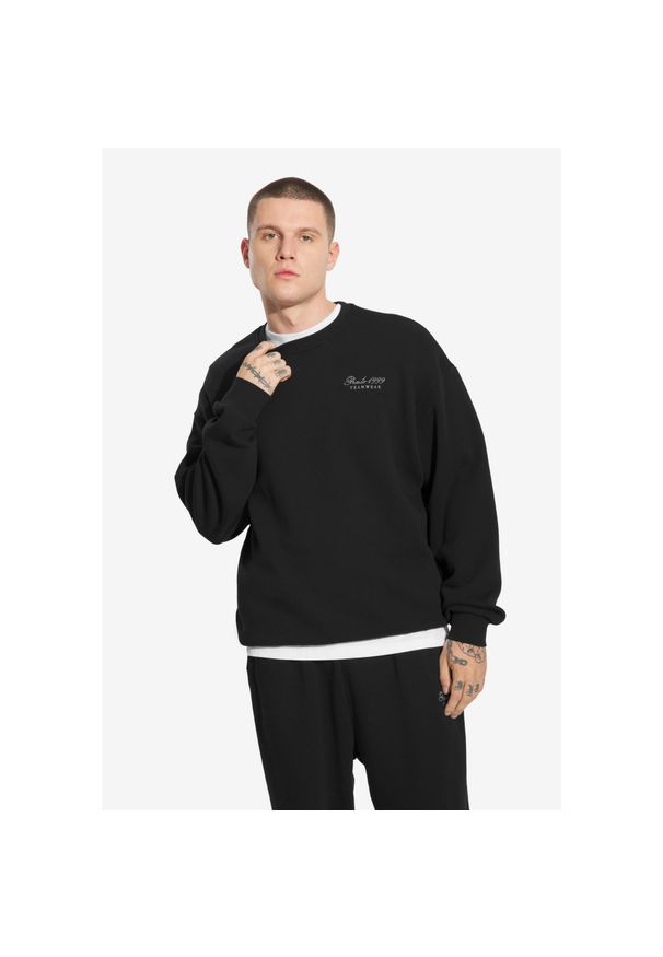 Bluza sportowa męska Prosto Team bez kaptura. Typ kołnierza: bez kaptura. Kolor: czarny