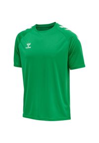 Koszulka sportowa męska Hummel Core XK Poly T-Shirt S/S. Kolor: różowy