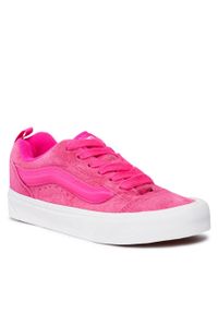 Tenisówki Vans Knu Skool VN0009QCYU21 Pink Glo. Kolor: różowy