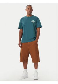 Quiksilver T-Shirt Crystal Jet EQYZT08023 Niebieski Regular Fit. Kolor: niebieski. Materiał: bawełna #4