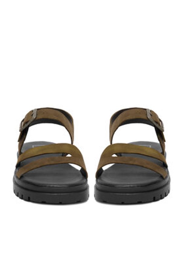 G-Star RAW - G-Star Raw Sandały CEO-WI34-23568-01 Khaki. Kolor: brązowy. Materiał: skóra