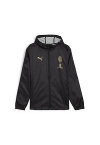 Puma - Kurtka treningowa Milan AC 2024/25. Kolor: czarny. Sport: piłka nożna