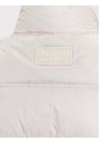 Guess Bezrękawnik Ginger W3RN53 WF5C2 Biały Slim Fit. Kolor: biały. Materiał: syntetyk. Długość rękawa: bez rękawów