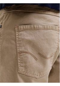 Jack & Jones Spodnie materiałowe Clark Finn 12293328 Beżowy Regular Fit. Kolor: beżowy. Materiał: bawełna #4