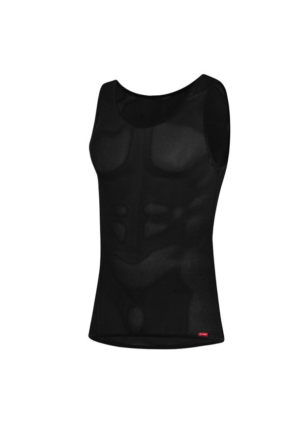 LOFFLER - Tank top Löffler Transtex Light+. Kolor: szary, wielokolorowy, czarny. Sport: kolarstwo