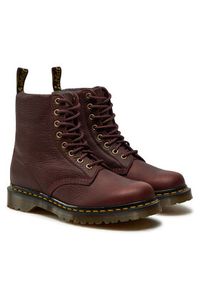 Dr. Martens Glany 1460 Wl 31873600 Bordowy. Kolor: czerwony. Materiał: skóra #6