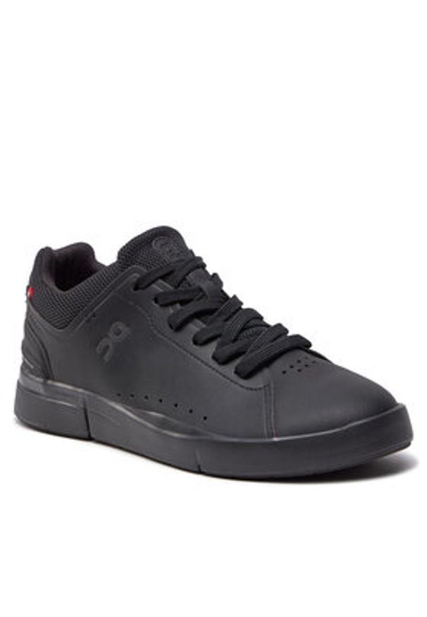 On Buty do biegania Roger Advantage 3MD10640485 Czarny. Kolor: czarny. Materiał: skóra