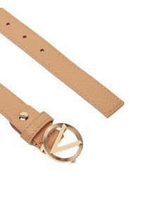 VALENTINO - Valentino Pasek VCS7VQ04 Beżowy. Kolor: beżowy. Materiał: skóra #3