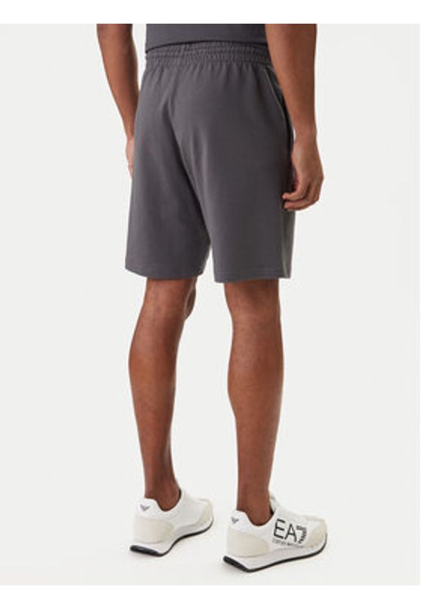 EA7 Emporio Armani Szorty sportowe 7M001315 AF13512 Szary Regular Fit. Kolor: szary. Materiał: bawełna. Styl: sportowy