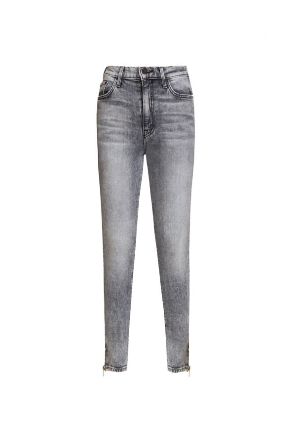 Mother - Jeansy MOTHER THE SWOONER ANKLE ZIP SKINNY. Stan: podwyższony. Materiał: jeans