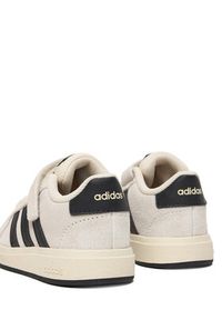 Adidas - adidas Sneakersy Grand Court 2.0 JR0778 Kremowy. Kolor: kremowy. Materiał: skóra, zamsz #4