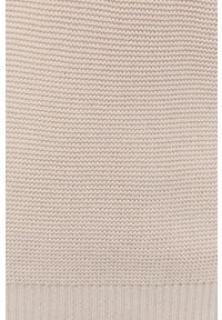 Weekend Max Mara Sweter bawełniany damski kolor kremowy. Okazja: na co dzień. Kolor: beżowy. Materiał: bawełna. Długość rękawa: raglanowy rękaw. Styl: casual