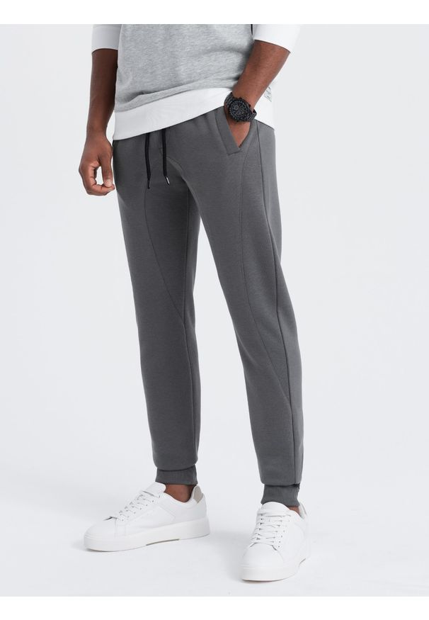 Szare spodnie Ombre Clothing