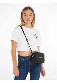 Tommy Jeans Torebka Camera Bag AW0AW15029 Czarny. Kolor: czarny. Materiał: skórzane #5
