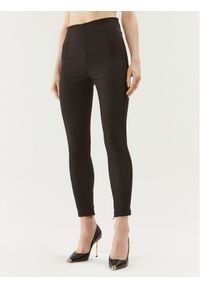 Rinascimento Spodnie materiałowe CFC0116017003 Czarny Slim Fit. Kolor: czarny. Materiał: syntetyk