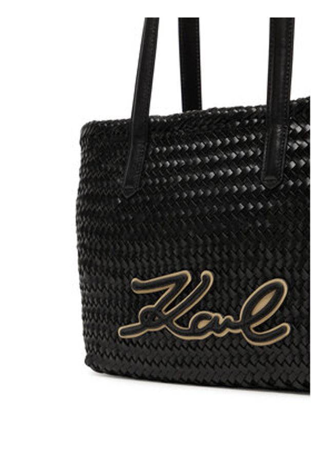 Karl Lagerfeld - KARL LAGERFELD Torebka B2W30206 Czarny. Kolor: czarny. Materiał: skórzane