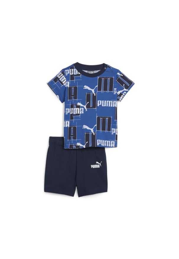 Puma Komplet Minicats Logo Lab. Kolor: wielokolorowy. Materiał: dresówka. Styl: wakacyjny