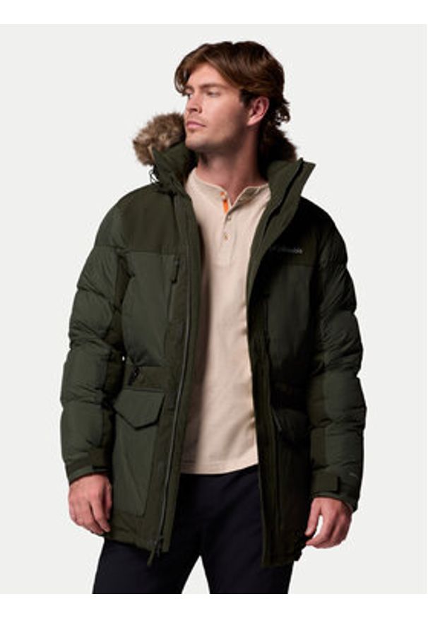 columbia - Columbia Kurtka zimowa Marquam Peak Fusion™ II 2088121 Zielony Regular Fit. Kolor: zielony. Materiał: syntetyk. Sezon: zima