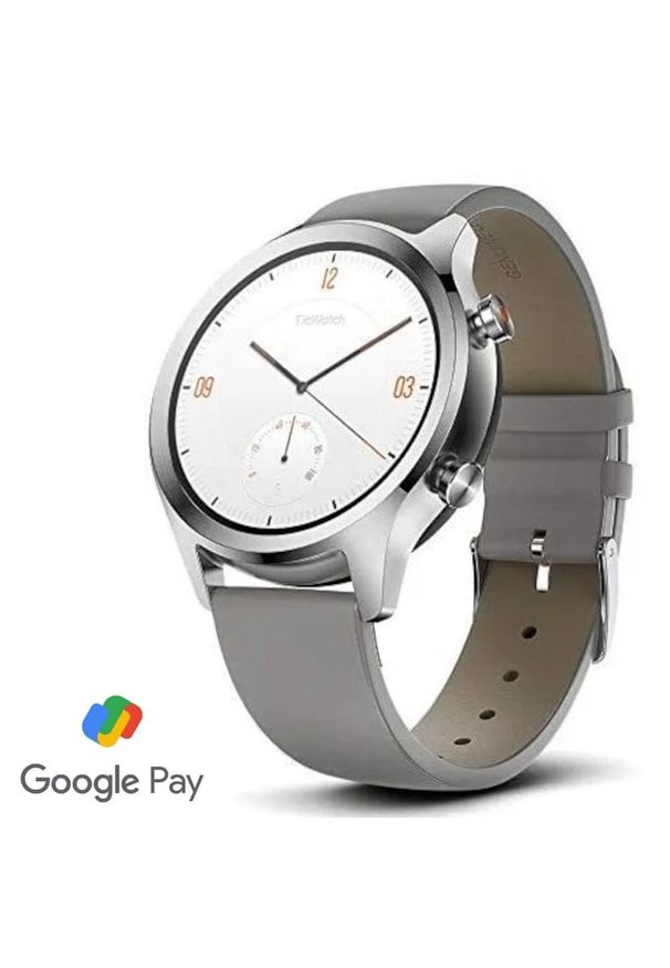 TICWATCH Smartwatch C2, Platinum Silver. Rodzaj zegarka: smartwatch. Kolor: srebrny. Styl: sportowy