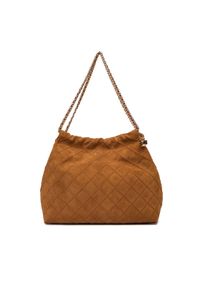 Tory Burch Torebka Fleming Suede 166064 Brązowy. Kolor: brązowy. Materiał: zamszowe, skórzane #1