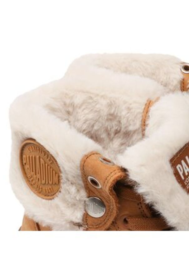 Palladium Trapery Baggy Nbk Wl 97962-237-M Brązowy. Kolor: brązowy. Materiał: skóra, nubuk