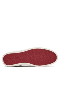 TOMMY HILFIGER - Tommy Hilfiger Sneakersy Premium Dress Cupsole Cognac FM0FM05771 Brązowy. Kolor: brązowy. Materiał: skóra #3