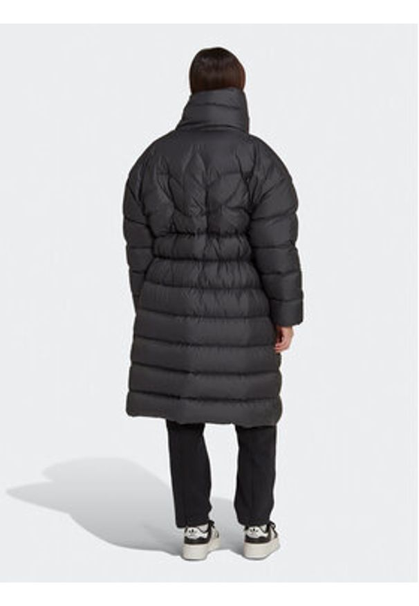 Adidas - adidas Kurtka puchowa Fashion HK5245 Czarny Oversize. Kolor: czarny. Materiał: syntetyk, puch